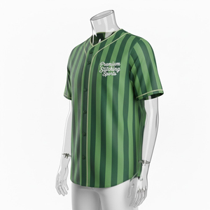 เสื้อซอฟต์บอลและเบสบอลแบบซับลิเมชั่นลายทีมสำหรับเยาวชนและผู้ใหญ่ ออกแบบเองได้ตามสั่ง ขายส่ง - Product Image 3