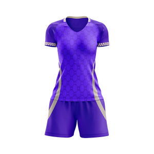 Tenue de sport femme luxueuse avec short, design color block, texture jersey de qualité, respirante et polyvalente - Product Image 1