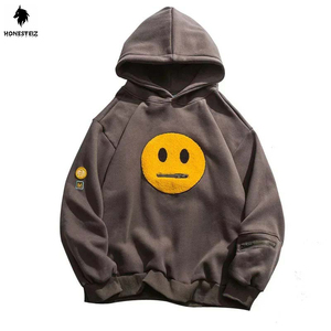 เสื้อฮู้ดดี้พิมพ์ลายตามสั่งสำหรับผู้ชาย ทรงบ็อกซี่ฟิต น้ำหนัก 00-500 GSM ผ้าหนา ทรงไหล่ตก เสื้อสเวตเชิ้ตฤดูหนาว สีพื้น ดีไซน์เรียบง่าย - Product Image 3