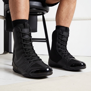 Botas de Boxeo Personalizables para Adultos Dumela, de Cuero, de Caña Alta, Ecológicas, Transpirables, Cómodas y Duraderas - Product Image 3