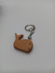 Handmade Biodegradable Wooden Keychain Custom Logo Manufacturer Rustic Wooden Keychain Handmade Eco Friendly Gift - Product Image 5