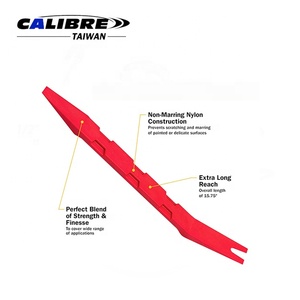 TAIWAN CALIBRE Extra Long Double Ended Plastic Auto Trim Stick Removal <b>Tool</b> Pry Bar - Product Image 2
