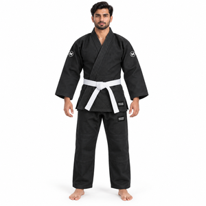 Kimono de Judo al por Mayor para Entrenamiento y Torneo, Tejido de Arroz de 450-750 GSM, Costuras Reforzadas en la Solapa, Antibacteriano - Product Image 1