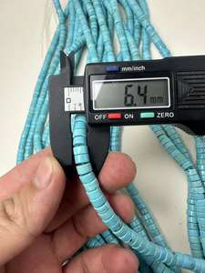 ลูกปัดเทอร์ควอยซ์ทรงหลวมหลากสีสำหรับทำเครื่องประดับ - Product Image 3