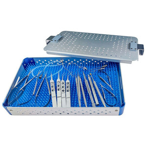 Juego de 21 Piezas de Equipo Oftalmológico para Cataratas de Acero Inoxidable con Aluminio - Product Image 1