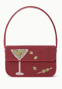Indian Women's Handcrafted Classic Fashion Bohemian Style Beaded Cotton Messenger Clutch Bags Evening Party Shoulder Bag Ring - Product Image 2