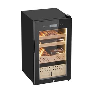 Humidor Elettrico Spagnolo da 70L per Sigari con Raffreddamento a Compressore da 400 Sigari e Controllo Costante di Umidità e Temperatura - Product Image 1