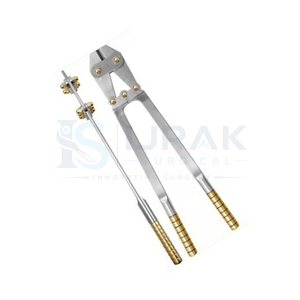 Pince coupante pour broches en acier chromé, instrument chirurgical orthopédique, coupe-broches osseux robuste pour la chirurgie - Product Image 5
