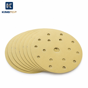 150mm Hook and Loop Aluminum Oxide Sanding Discs 80-600 Grit Medium Hardness OEM for Automotive Body Repair - Product Image 6