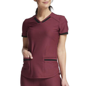 Offre Spéciale : Blouse Médicale Femme, Uniforme d'Infirmière, Haut de Blouse pour Hôpital, Service OEM, Blouse d'Été de Qualité Supérieure pour Hôpital - Product Image 3