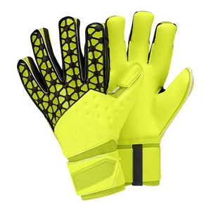 Gants de gardien de but nouveau style, vente en gros, protection confortable des mains, fermeture à lacets sur tous les doigts, sangle de poignet réglable, haute performance - Product Image 2