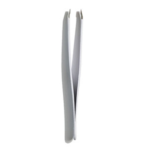 Precision Stainless Steel <b>Eyebrow</b> Tweezers Slant Tip <b>Hair</b> <b>Removal</b> Tool For Fine Facial <b>Hair</b> Plucking <b>Eyebrow</b> - Product Image 2