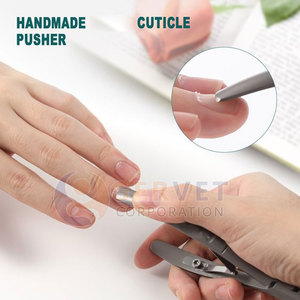 Alicates Profesionales Rusos para Cutículas Dos en Uno con Empujador de Cutículas, Punta de 6mm para un Corte Delicado y Suave - Product Image 6