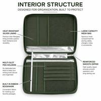 Sac de transport pour Bible ignifuge robuste grande capacité, housse de protection en fibre de verre enduite de silicone, sacs et étuis de rangement à usage spécial