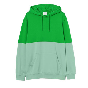 Sudadera con Capucha y Cremallera para Hombre, Verde, Bordada, de Felpa Gruesa, Corte Regular, Algodón, Informal, para Invierno - Product Image 1