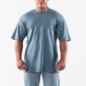 Camiseta de Algodón de Alta Calidad para Streetwear, Estilo Oversize con Hombros Caídos, Personalizable con Logotipo, Negra, para Hombre - Product Image 6