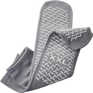 Custom Unisex Double Sided Tread Non Slip <b>Socks</b> Slip Stopping Safety <b>Socks</b> Wide <b>Gripper</b> <b>Socks</b> for Hospital Men Women - Product Image 6