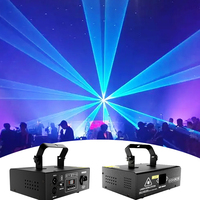 Proyector de Animación 3D RGB a Todo Color SHEHDS 1W, Luz Láser DMX512 para Discotecas, Eventos y Escenarios