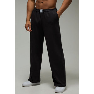 New Winter Fleece Trousers Warm Soft Cotton <b>Polyester</b> <b>Jogger</b> Pants Casual Sweatpants - Product Image 1