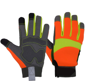 Guantes de Seguridad Hao Yi 2026 de la Mejor Calidad, Resistentes al Fuego, Antideslizantes, de Secado Rápido, Nuevo Diseño, Guantes de Trabajo de Cuero - Product Image 2