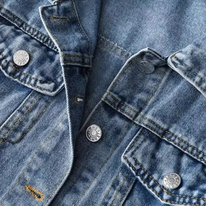 Factory Direct Sale <b>Custom</b> Design Winter Men's <b>Denim</b> <b>Jacket</b> Comfortable Breathable Eco-Friendly Quick Dry Premium Stand Front - Product Image 4