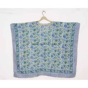 Vestido Midi Ajustado Vintage Hecho a Mano para Mujer, Kaftán Largo de Algodón para Dormir, con Decoración de Encaje, Talla Única, Lavable - Product Image 3