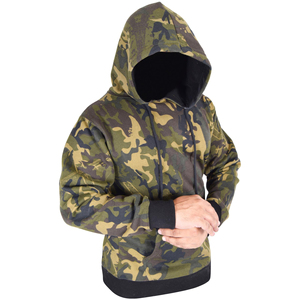Sudadera con Capucha de Camuflaje para Hombre, Corte Regular, Felpa de Algodón, Impresión Digital, Transpirable, Diseño con Bolsillos, Ropa Casual de Invierno - Product Image 3