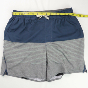 Shorts de Playa para Hombre, de Secado Rápido, con Bloques de Color, Cordón Ajustable, Franja Lateral Tejida, Spandex, Poliéster, Cintura Media, Corte Corto - Product Image 3
