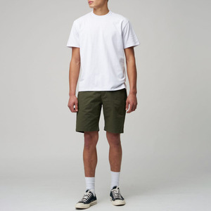 Shorts Chino Homme en Coton Sergé Tricoté, Taille Mi-Haute, Style Safari, Longueur Genou, Coupe Slim, Respirant, Personnalisable OEM, Vente en Gros - Product Image 4
