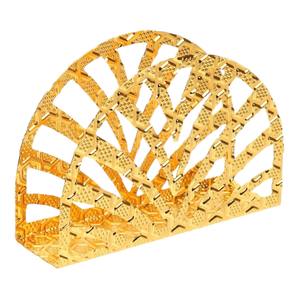 Porta Servilletas de Hierro con Acabado en Polvo Negro Mate de Diseño Primitivo para Decoración del Hogar, Decoración de Fiestas y Regalos - Product Image 2