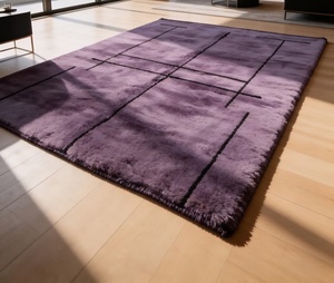 Tapis en laine 100% marocain authentique, fait main, noué à la main, rembourré, résistant aux taches, style moderne, design Kilim, pour la maison, le salon - Product Image 3