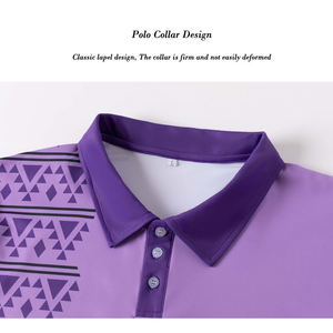 Wholesale Custom Sublimation Quality Black and <b>Orange</b> Protection Silk Over Sized <b>Polo</b> Polyester Short Sleeve Uv Active We - Product Image 2