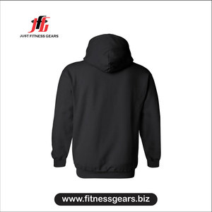 Sweat-shirt à capuche pour homme Just Fitness Gears, coupe classique, en tissu French Terry, décontracté, pour l'automne, avec poche - Product Image 3