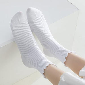 Custom Plain <b>Socks</b> <b>Soft</b> Fabric Comfortable Elastic <b>Top</b> Daily Wear For Men Women Simple <b>Socks</b> Wholesale Supplier Manufacturer - Product Image 4