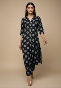 Kurti de Alta Calidad con Cordón Largo para Mujer, con Longitud Ajustable y Diseño Trenzado Resistente para Uso Diario, Disponible para la Venta - Product Image 4