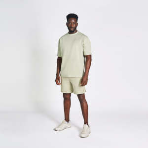 Camiseta de Hombre, Corte Regular, Color Verde Salvia Claro, 100% Algodón, Cuello Redondo, Estilo Casual Urbano, Marca Privada Personalizada, Secado Rápido, Manga Corta - Product Image 5