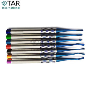 Kit d'instruments dentaires PDL 7 pièces : Élévateurs de luxation, Élévateurs radiculaires, Proximateurs, Instruments d'extraction - Product Image 2