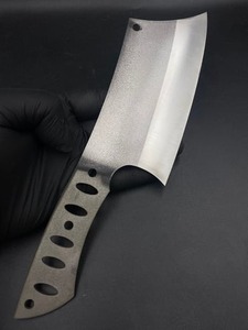 Cuchillo hecho a mano con hoja de acero inoxidable sin acabado - Product Image 3