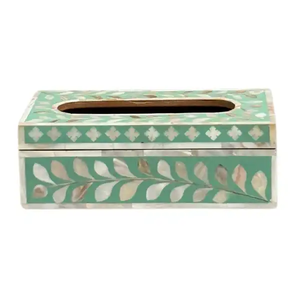 กล่องใส่เครื่องประดับและแหวนฝังมุกแท้ FAIZA CRAFT รุ่นคลาสสิก สำหรับตกแต่งบ้าน - Product Image 5