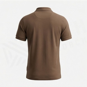 เสื้อโปโลผู้ชายแขนสั้นผ้าฝ้ายไซส์ใหญ่ พิมพ์ลายปักโลโก้ตามสั่ง สีพื้น ปรับแต่งสีได้ ชุดกีฬา - Product Image 2