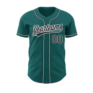 Hot Selling <b>Custom</b> Jersey Baseball <b>Softball</b> Sports Shirts Unisex Clothing Top Sublimated Embroidery Printed Breathable Quick Dry - Product Image 2