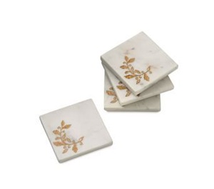 Quality Design Marble Coaster Stone Coaster Wood Marble Coaster Stone and Coaster Tea Place Mats At very cheap factory Price - Product Image 1