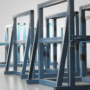 Steel Frame Structure Square Gray Industrial Warehouse Durable Coated Metal Building Material - Product Image 1