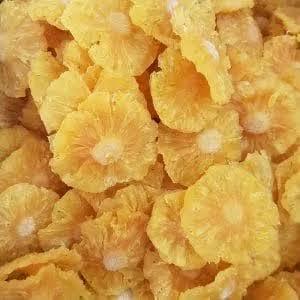 Tranches d'ananas séchées moelleuses de haute qualité, faibles en sucre, collation naturelle et croquante, fournisseur en gros - Product Image 1