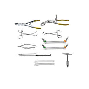 M.A. SIDDIQUE INTERNATIONAL Juego de Instrumentos Quirúrgicos Ortopédicos de Acero Inoxidable para Fragmentos Grandes, Manual, Reutilizable, para Traumatismos y Fracturas - Product Image 2