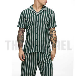 Ensemble décontracté d'été pour hommes US APPAREL – T-shirt et short respirants en polyester/coton tricoté – Vente en gros à prix abordable, personnalisable - Product Image 2