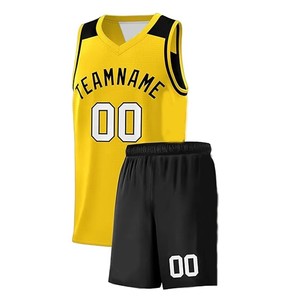 Uniforme de Baloncesto, Jersey y Pantalones Cortos, Conjunto Deportivo Estampado, 100% Poliéster Transpirable, Ropa de Competición para Torneos y Entrenamientos - Product Image 4