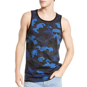 Camiseta sin Mangas de Algodón Cómoda y Transpirable, Tejida, Informal, con Bajo Redondo, para Gimnasio, Hecha en Pakistán, 100% Algodón - Product Image 3