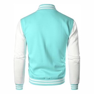 Unisex <b>Top</b> Trend Comfortable Canvas Varsity Jacket Breathable Customizable Stand Collar Front Logo Cartoon Patchwork Hooded Best - Product Image 2