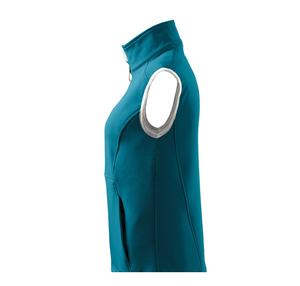 Veste d'hiver en polaire molletonnée pour femme, gilet 100% polyester avec logo personnalisé, vente en gros - Product Image 5